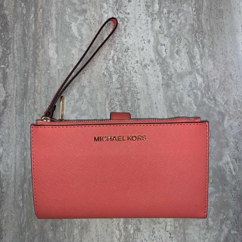 Michael Kors Double Zip Wristlet